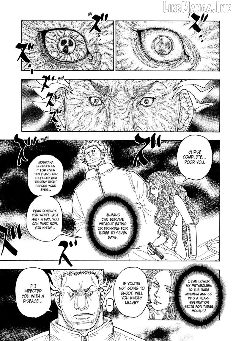 Hunter x Hunter, Chapter 416 image 09